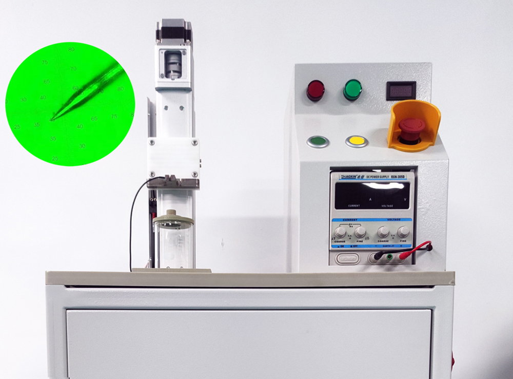 陶瓷劈刀：内孔研磨机配套的钨丝电解机Tungsten Wire Electrolysis Machine